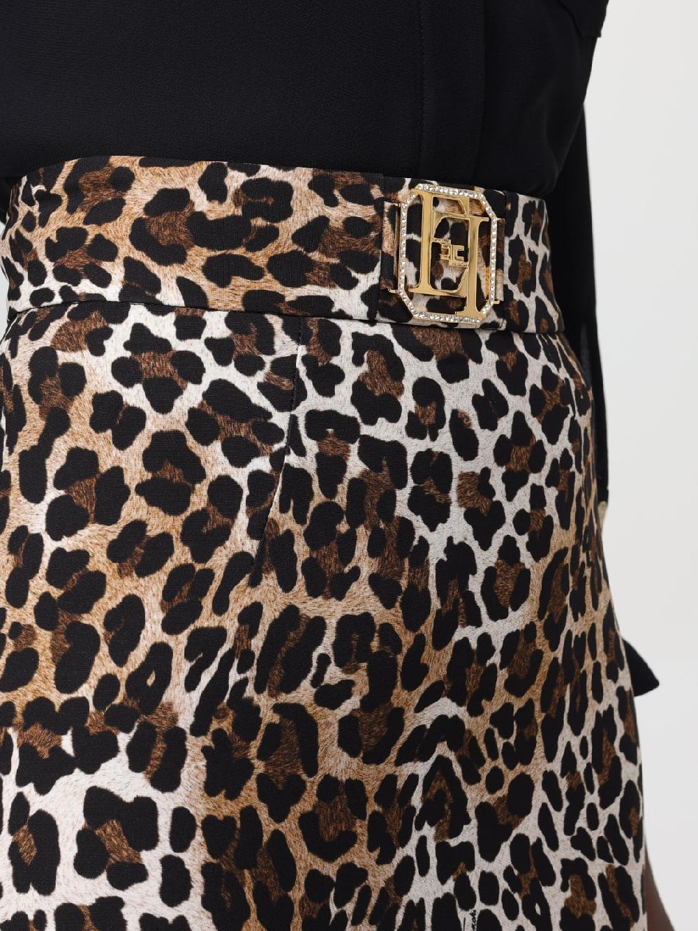 Giglio Gonna animalier Elisabetta Franchi Offerte