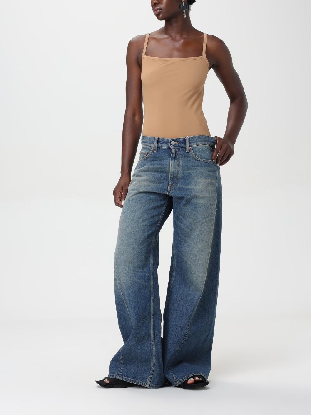 Giglio Jeans oversize Mm6 Maison Margiela Spedizione Gratuita