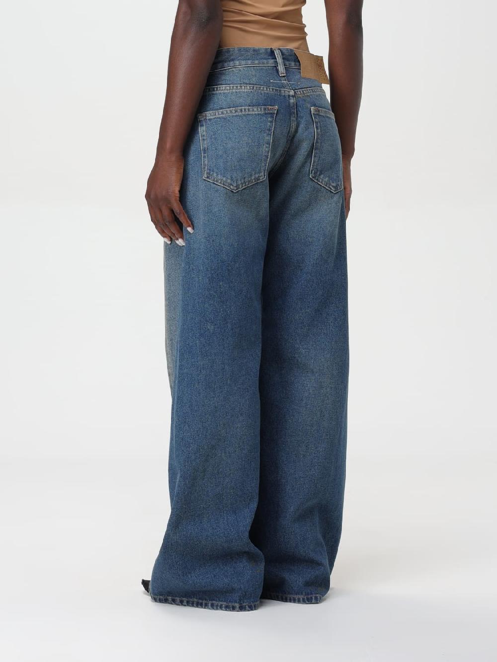 Giglio Jeans oversize Mm6 Maison Margiela Spedizione Gratuita