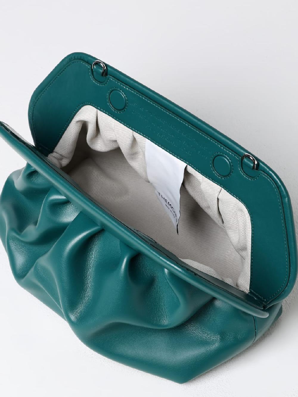 Giglio Clutch Bios Themoirè in pelle vegana Economico