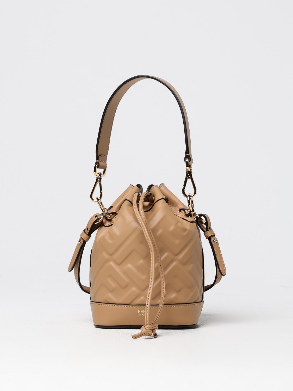 Giglio Borsa Mon Tresor Fendi in pelle con monogram FF all over Promozione Limitata