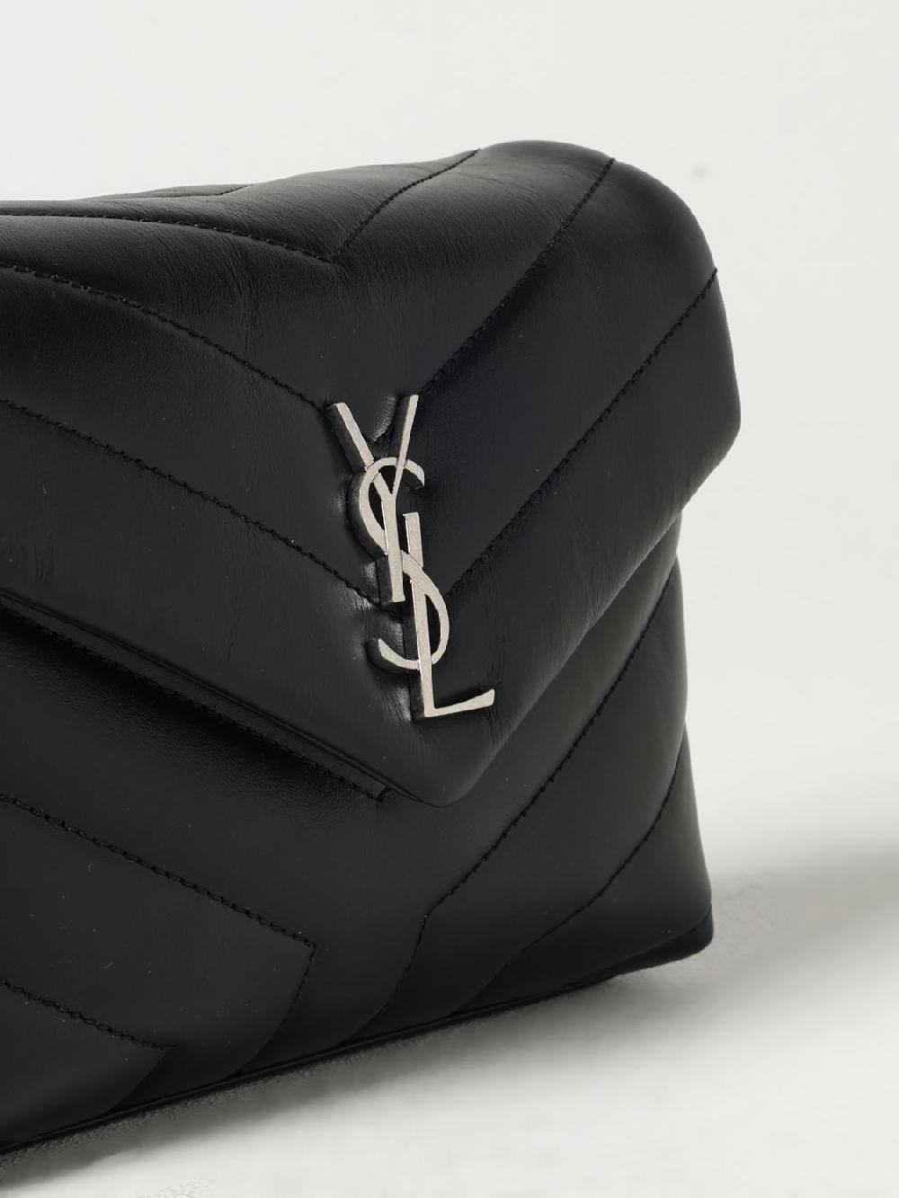 Giglio Borsa LouLou Toy Saint Laurent in pelle trapuntata chevron Negozi Online