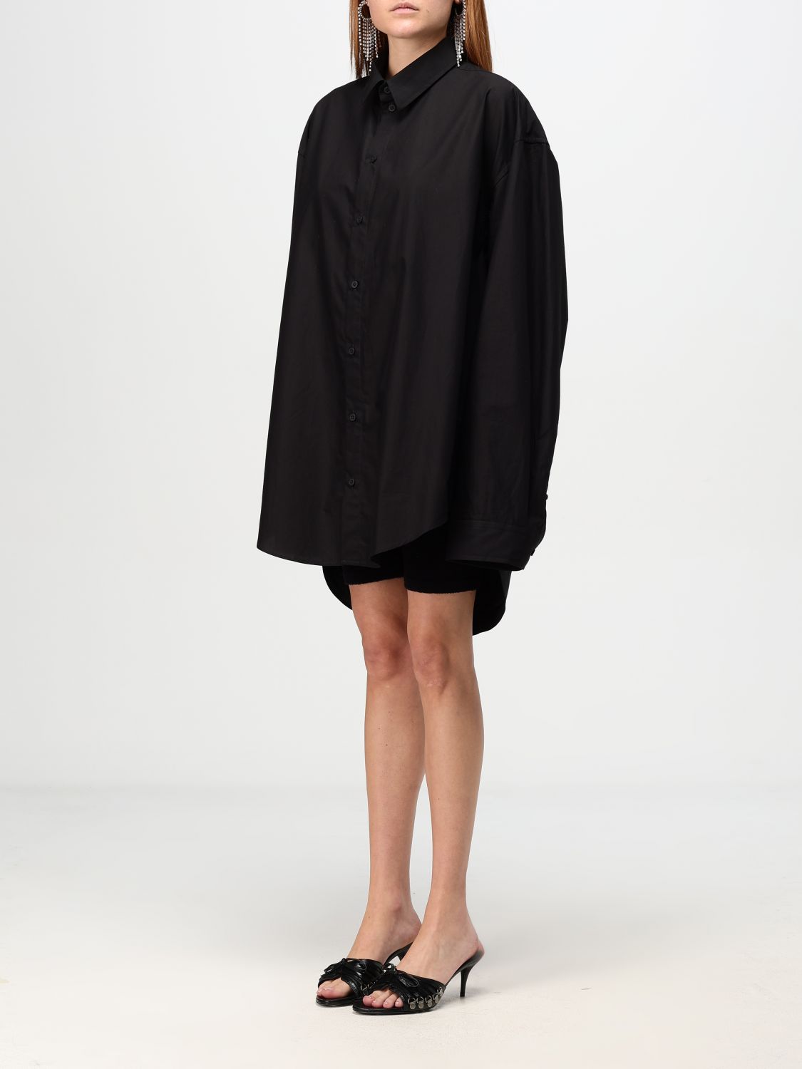 Giglio Abito chemisier Balenciaga in cotone Vendite Flash