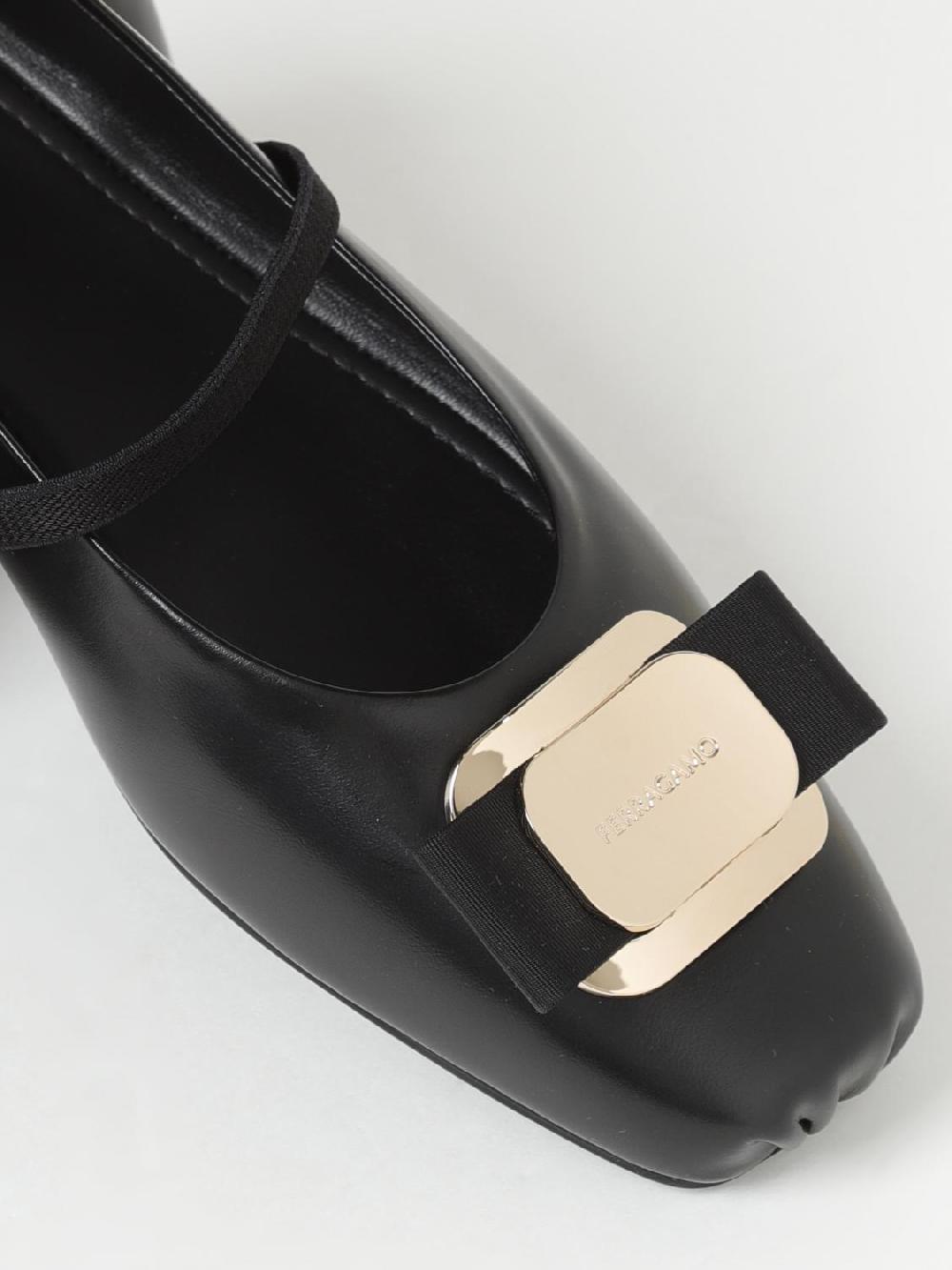 Giglio Ballerina New Vara Ferragamo in pelle Fino Al -60%