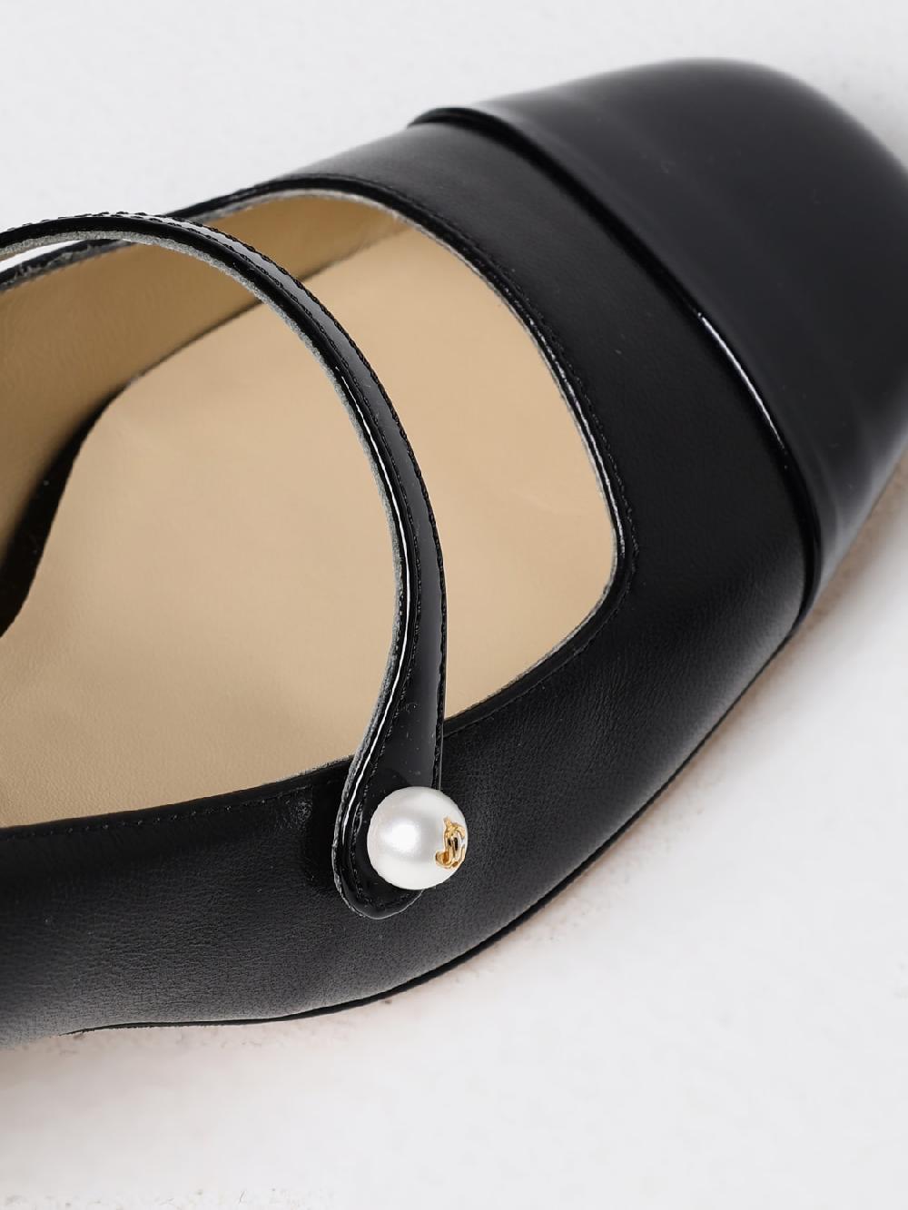 Giglio Mary Jane Elisa Jimmy Choo in nappa Offerta temporanea