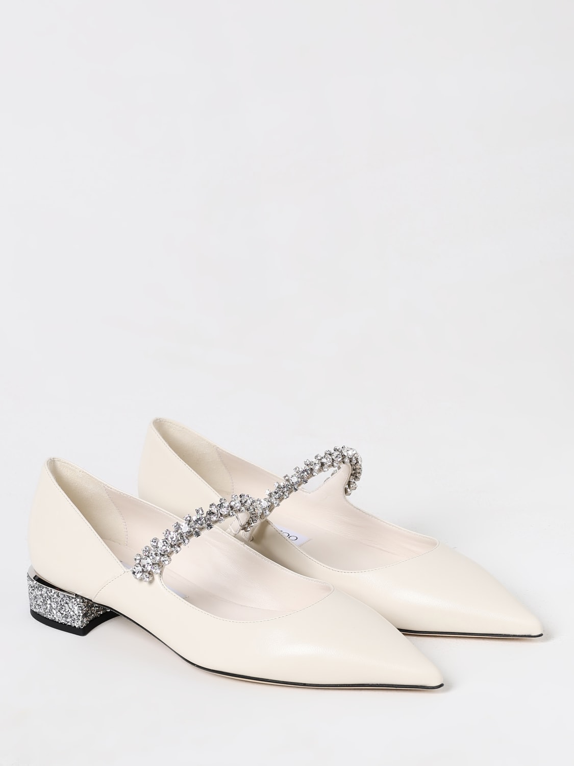 Giglio Pump bing jimmy choo in nappa con cristalli incastonati Offerte esclusive