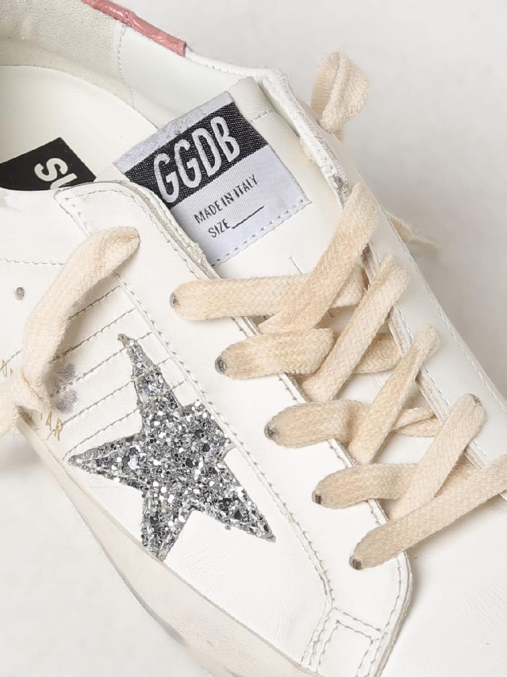 Giglio Sneakers Super-Star Golden Goose in pelle used Prezzo basso