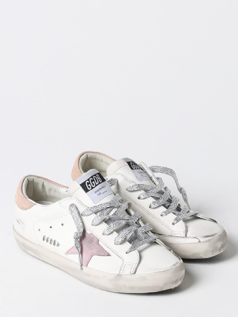 Giglio Sneakers Super-Star Golden Goose in pelle used Vendita