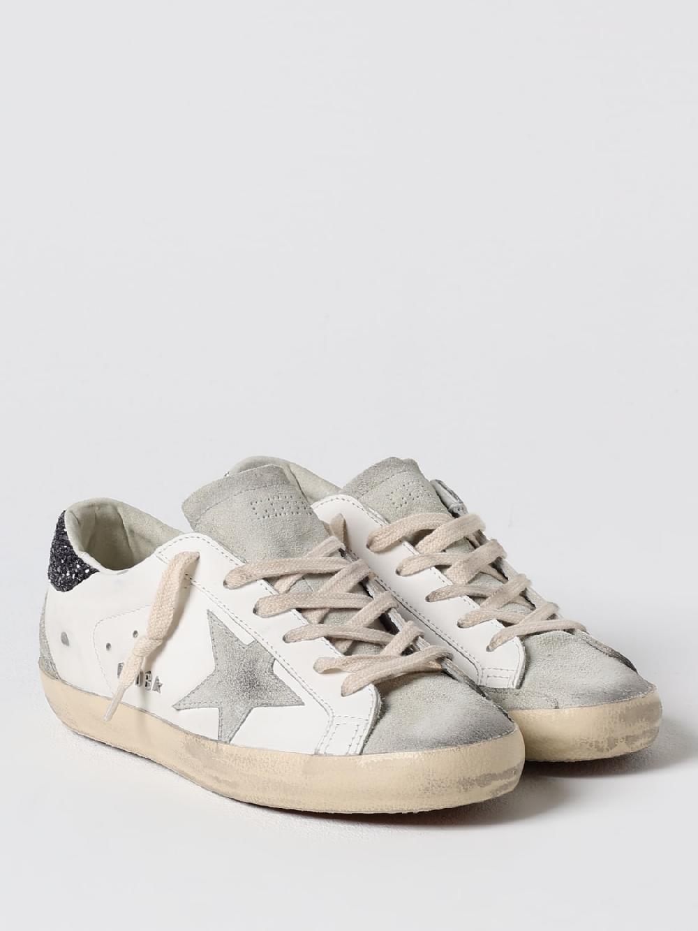 Giglio Sneakers Super-Star Golden Goose in pelle used Promozione
