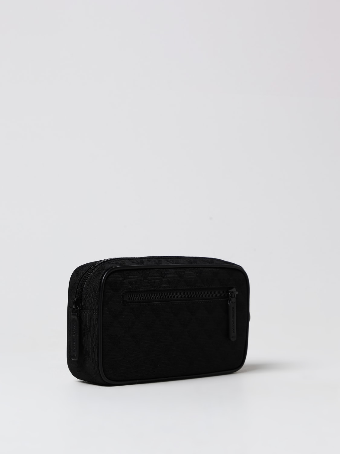 Giglio Pouch Emporio Armani in nylon jacquard Convenienza