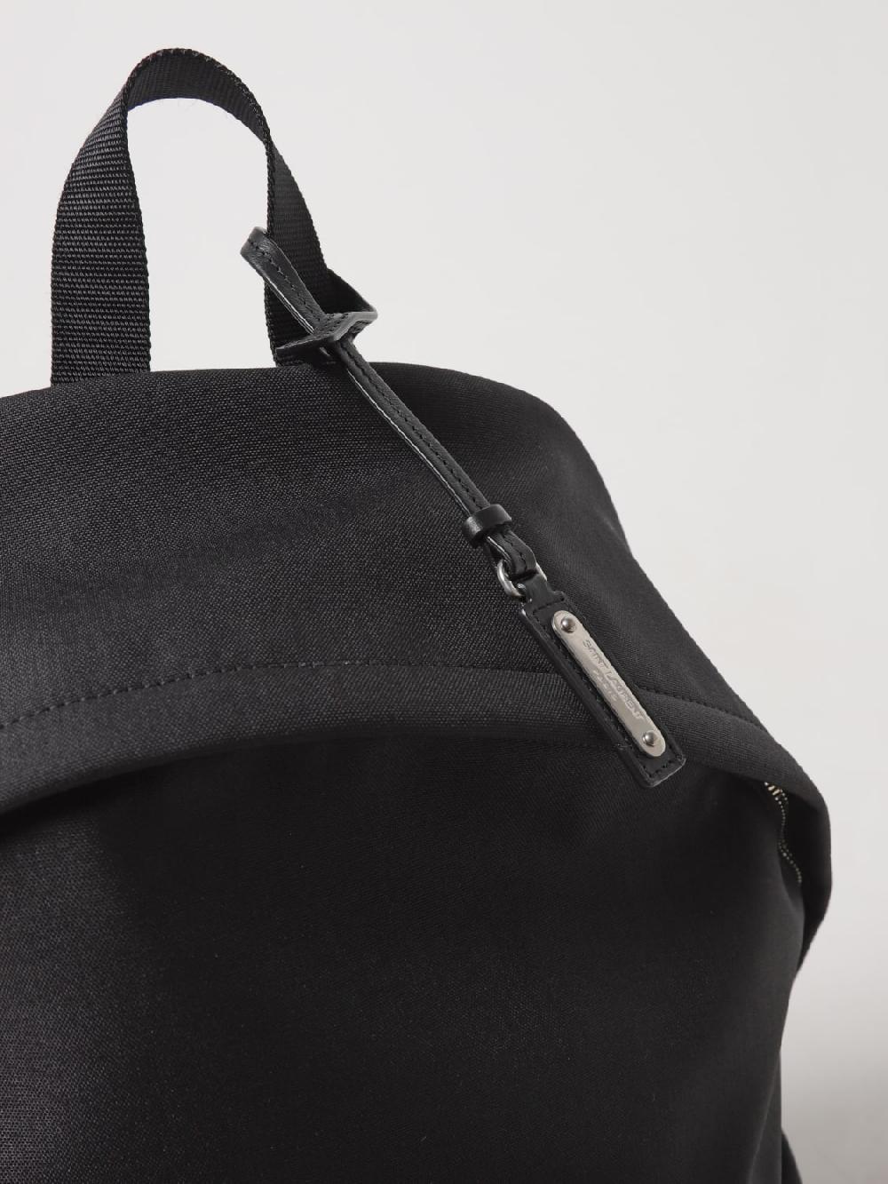 Giglio Zaino Saint Laurent in nylon e pelle Offerta