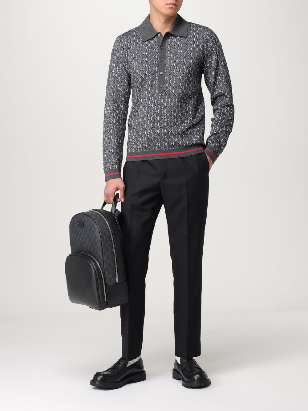 Giglio Zaino Gucci in tessuto GG Supreme e pelle Shopping online
