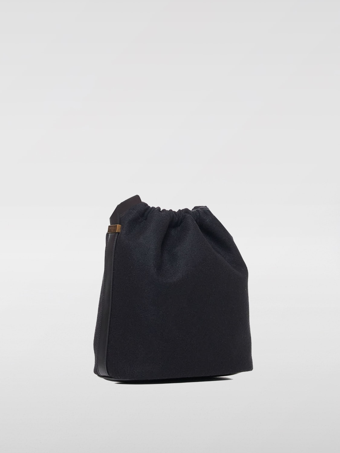 Giglio Borsa Riche Gauche Saint Laurent in feltro Offerta natalizia