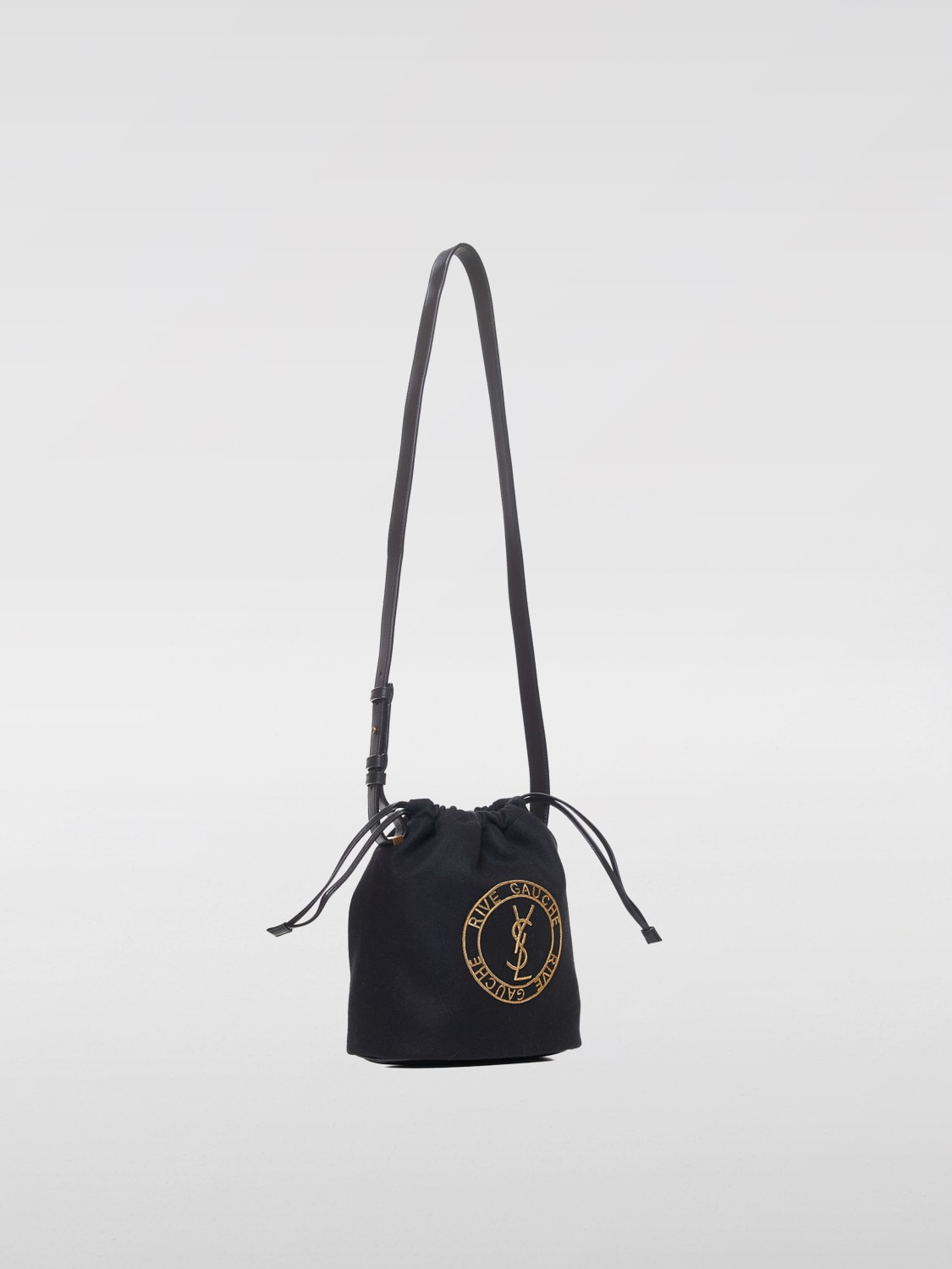 Giglio Borsa Riche Gauche Saint Laurent in feltro Offerta natalizia