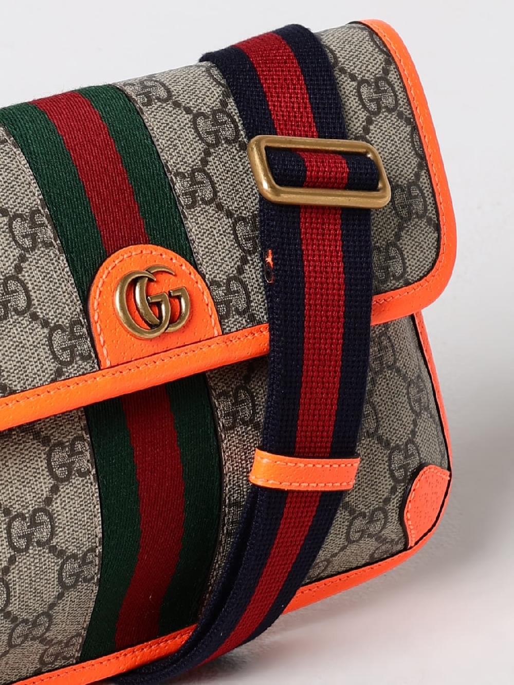 Giglio Borsa Ophidia Gucci in tessuto GG Supreme Offerta Pasqua