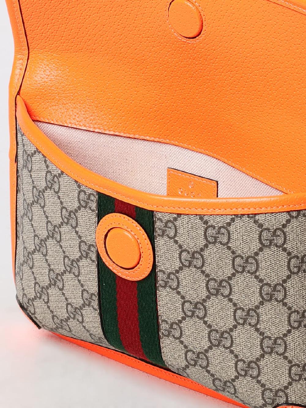 Giglio Borsa Ophidia Gucci in tessuto GG Supreme Offerta Pasqua