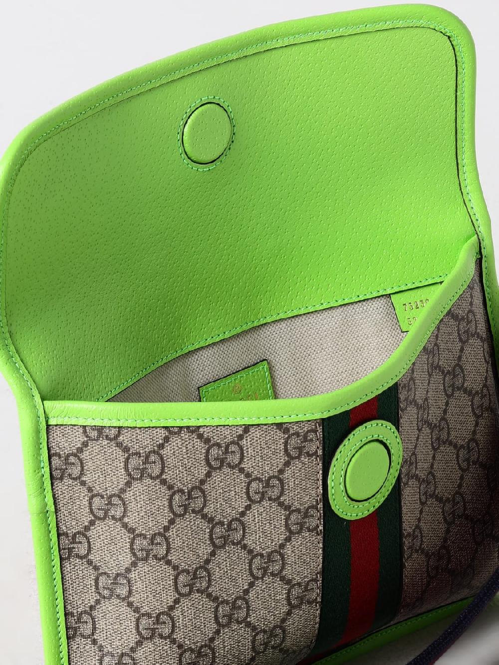 Giglio Borsa Ophidia Gucci in tessuto GG Supreme Offerta Giorno del Papà