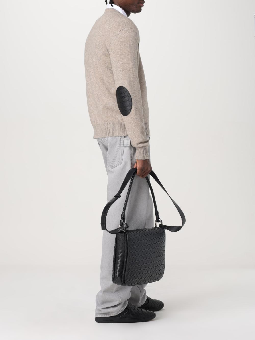 Giglio Borsa Messenger Swing Bottega Veneta in pelle intrecciata Grandi sconti