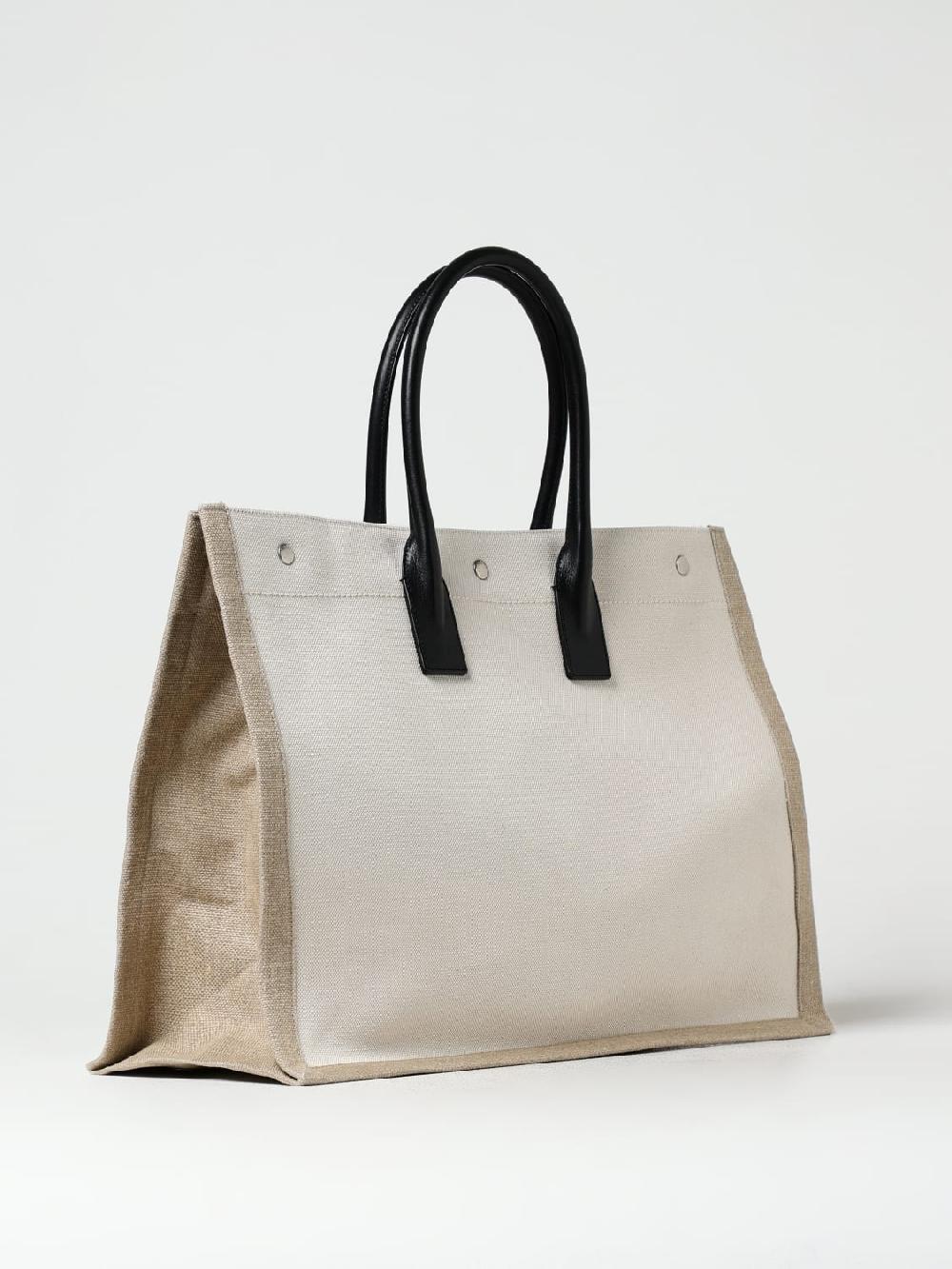 Giglio Borsa Rive Gauche Saint Laurent in canvas di cotone Liquidazione