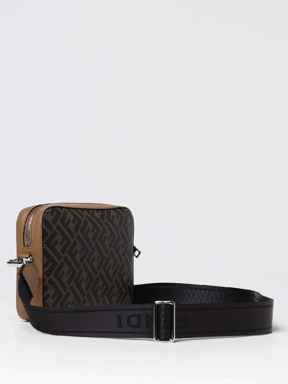 Giglio Borsa Diagonal Fendi in pelle e cotone spalmato Ritorno libero