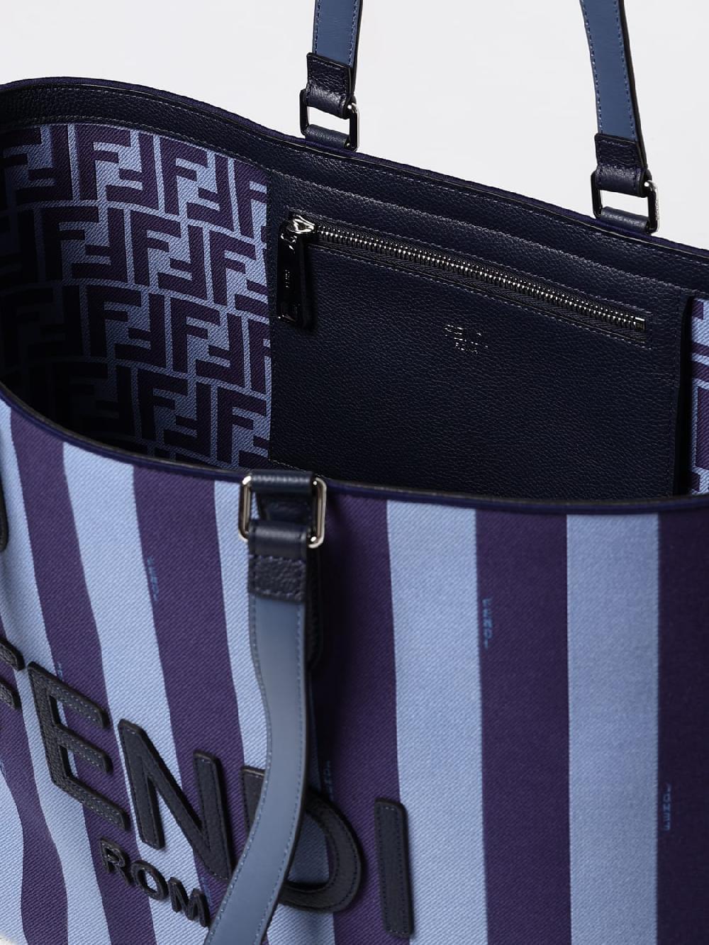 Giglio Borsa Fendi in tessuto FF jacquard e pelle Ultimi tre giorni