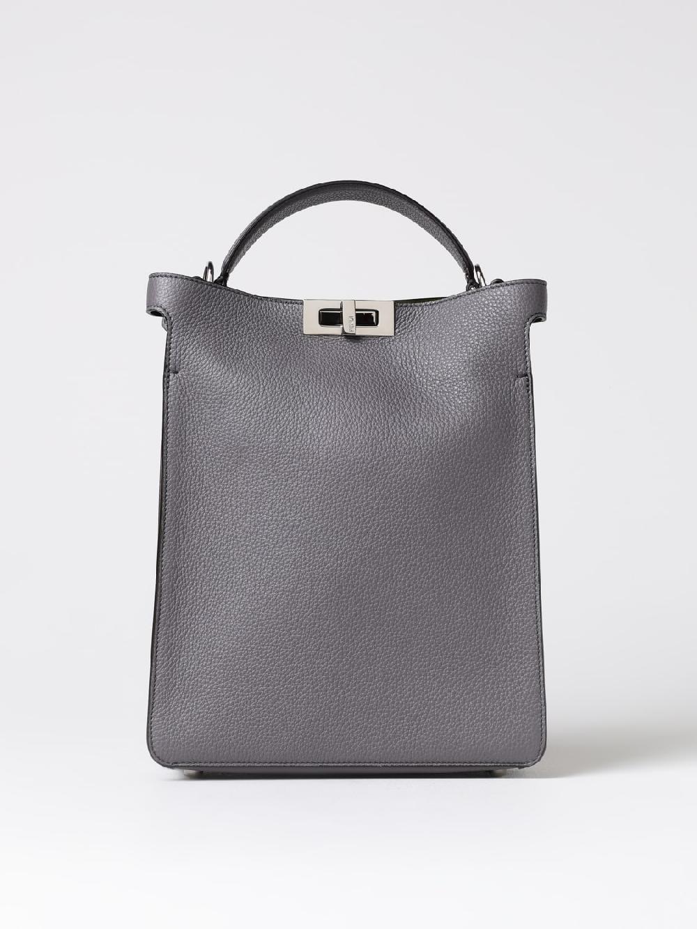Giglio Borsa Peekaboo X-Lite Fendi in pelle a grana Ultimi due giorni