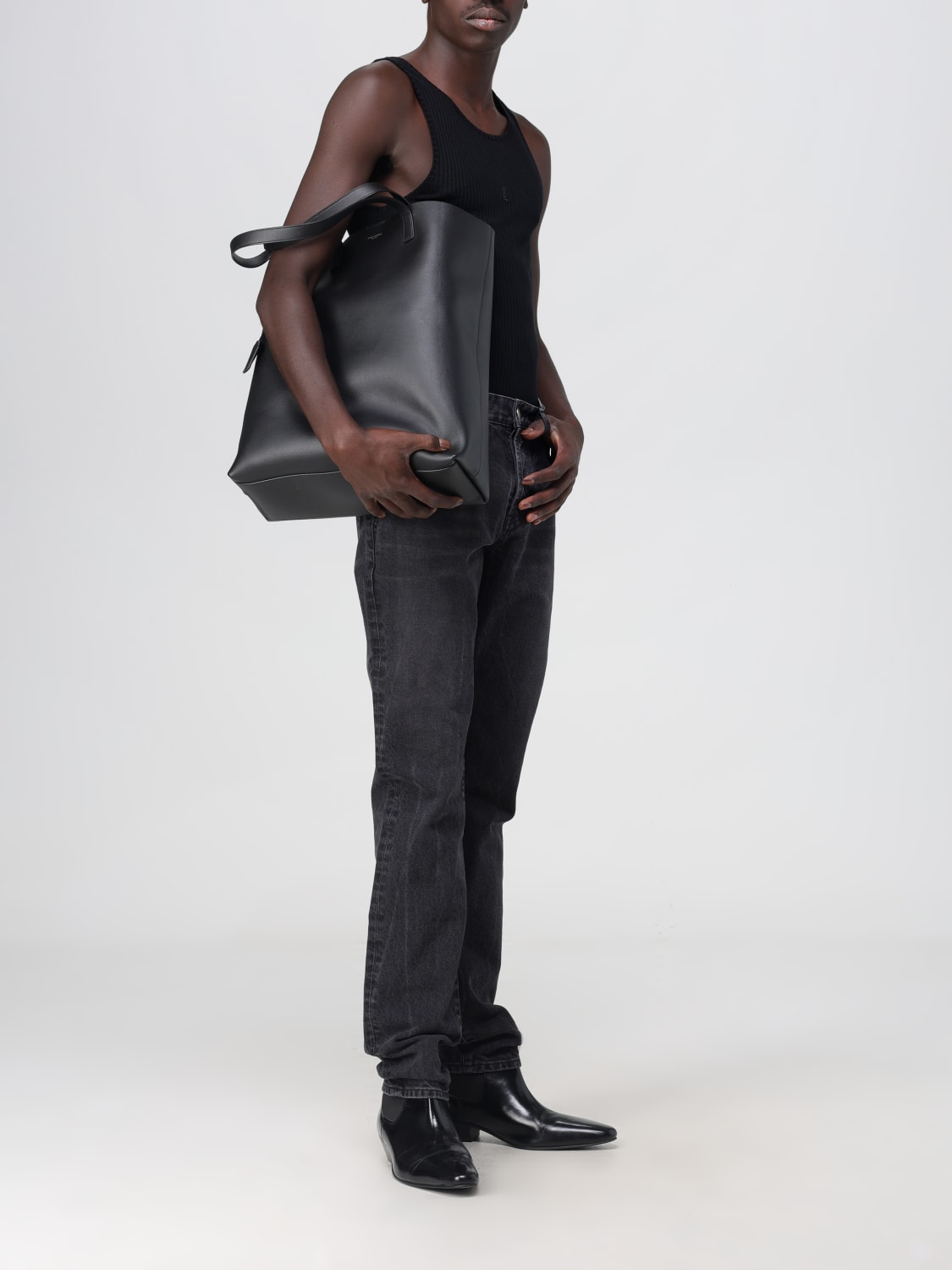 Giglio Borsa Bold Saint Laurent in pelle Fino al 50% di sconto