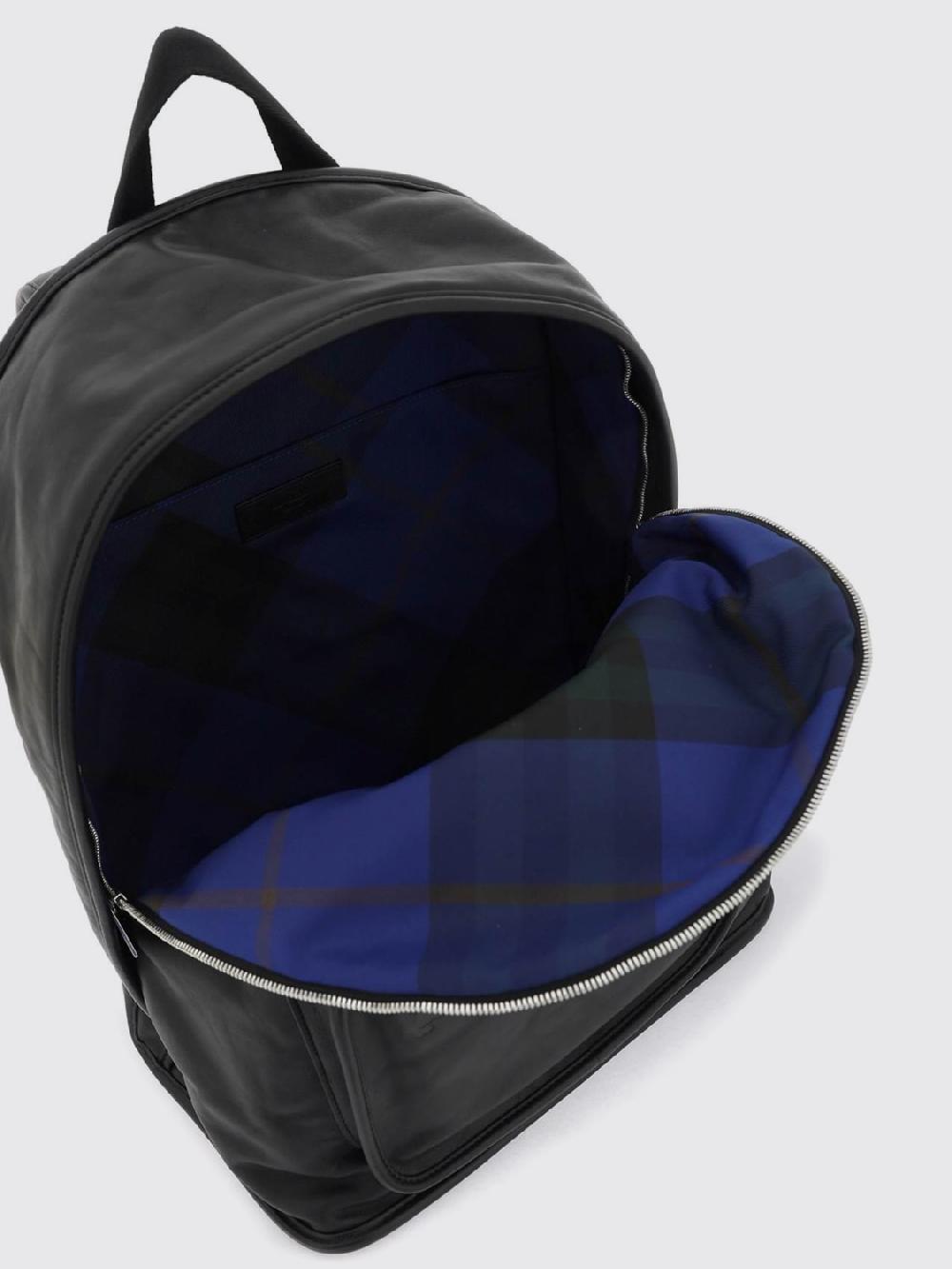 Giglio Zaino Shield Burberry in pelle increspata Officina
