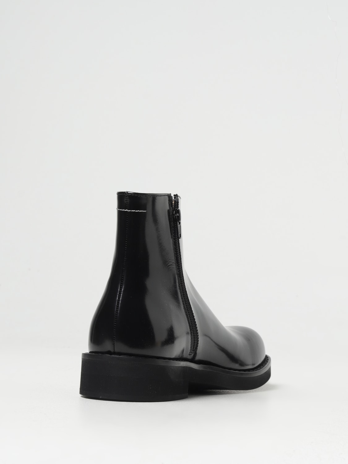 Giglio Stivaletto Anatomic Tabi MM6 Maison Margiela in pelle spazzolata Soddisfazione Garantita