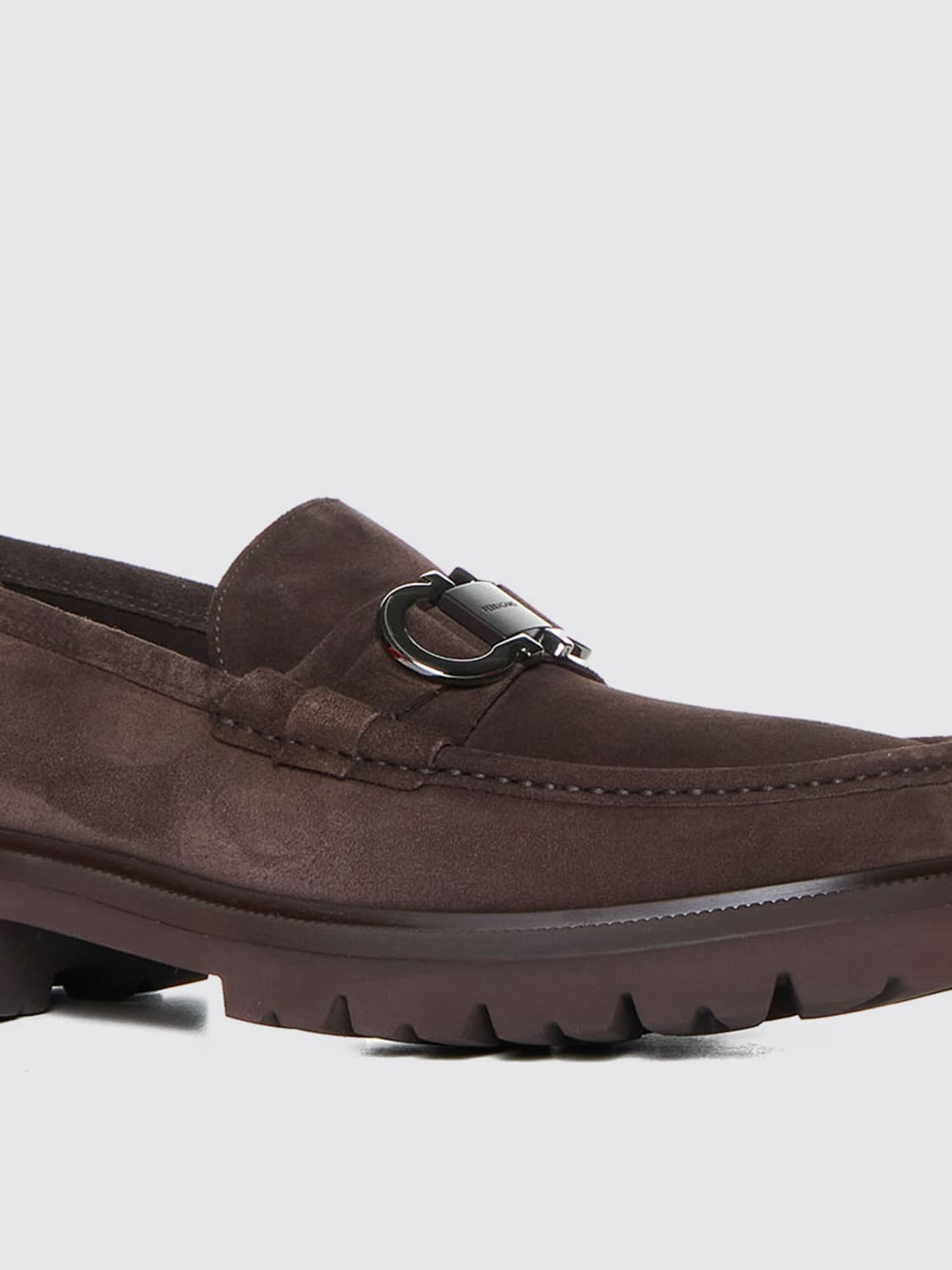 Giglio Mocassino Gancini Ferragamo in camoscio Qualità Garantita
