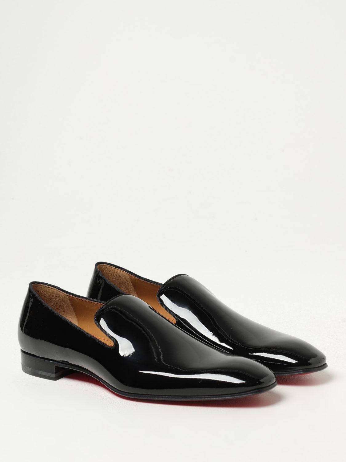 Giglio Mocassino Christian Louboutin in vernice Offerta