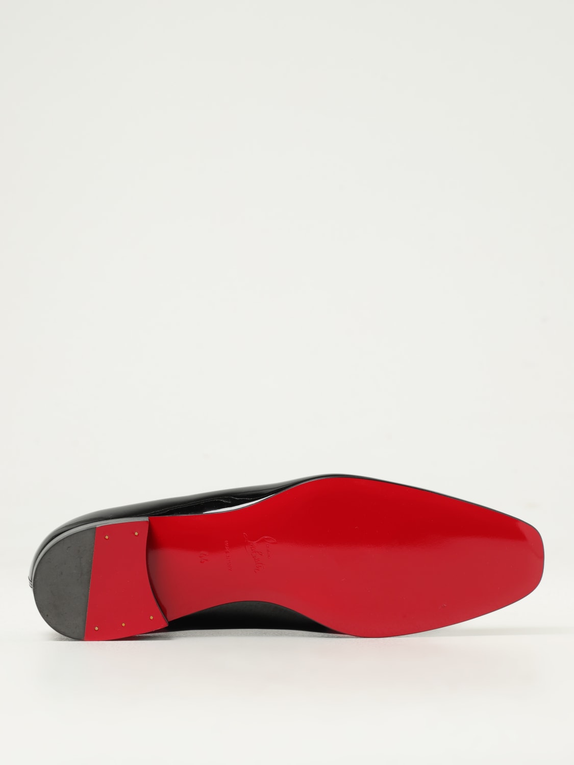 Giglio Mocassino Christian Louboutin in vernice Offerta