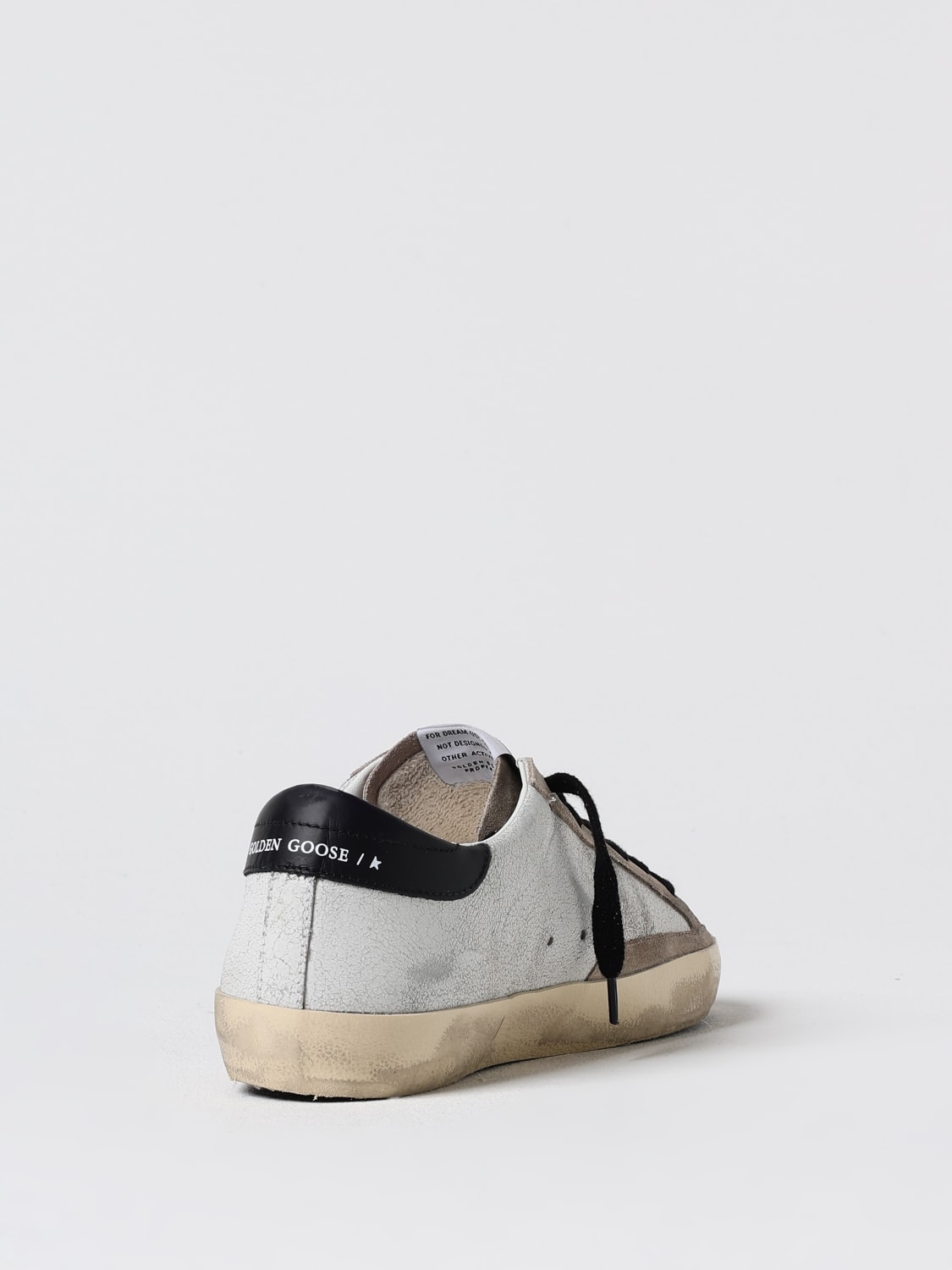 Giglio Sneakers Super-Star Golden Goose in pelle cracklè e camoscio used Shopping online