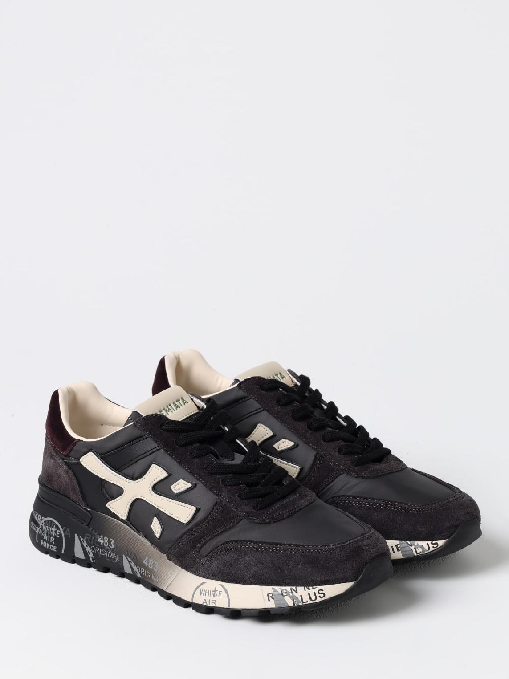 Giglio Sneakers Mick Premiata in nylon e camoscio Offerta esclusiva