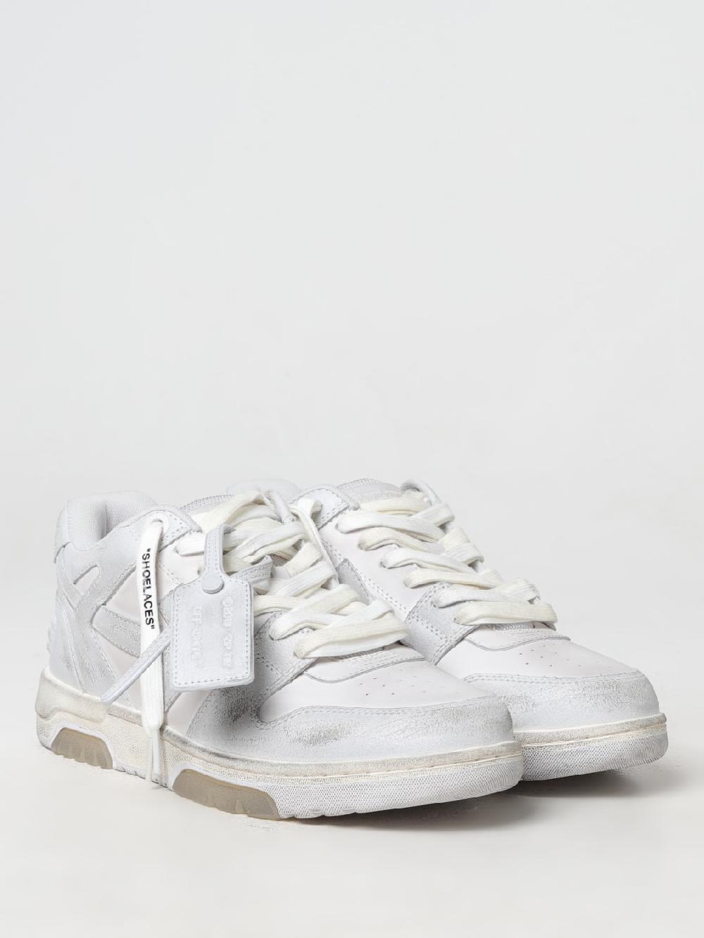 Giglio Sneakers Out Of Office Off-White in pelle used Vendite stagionali