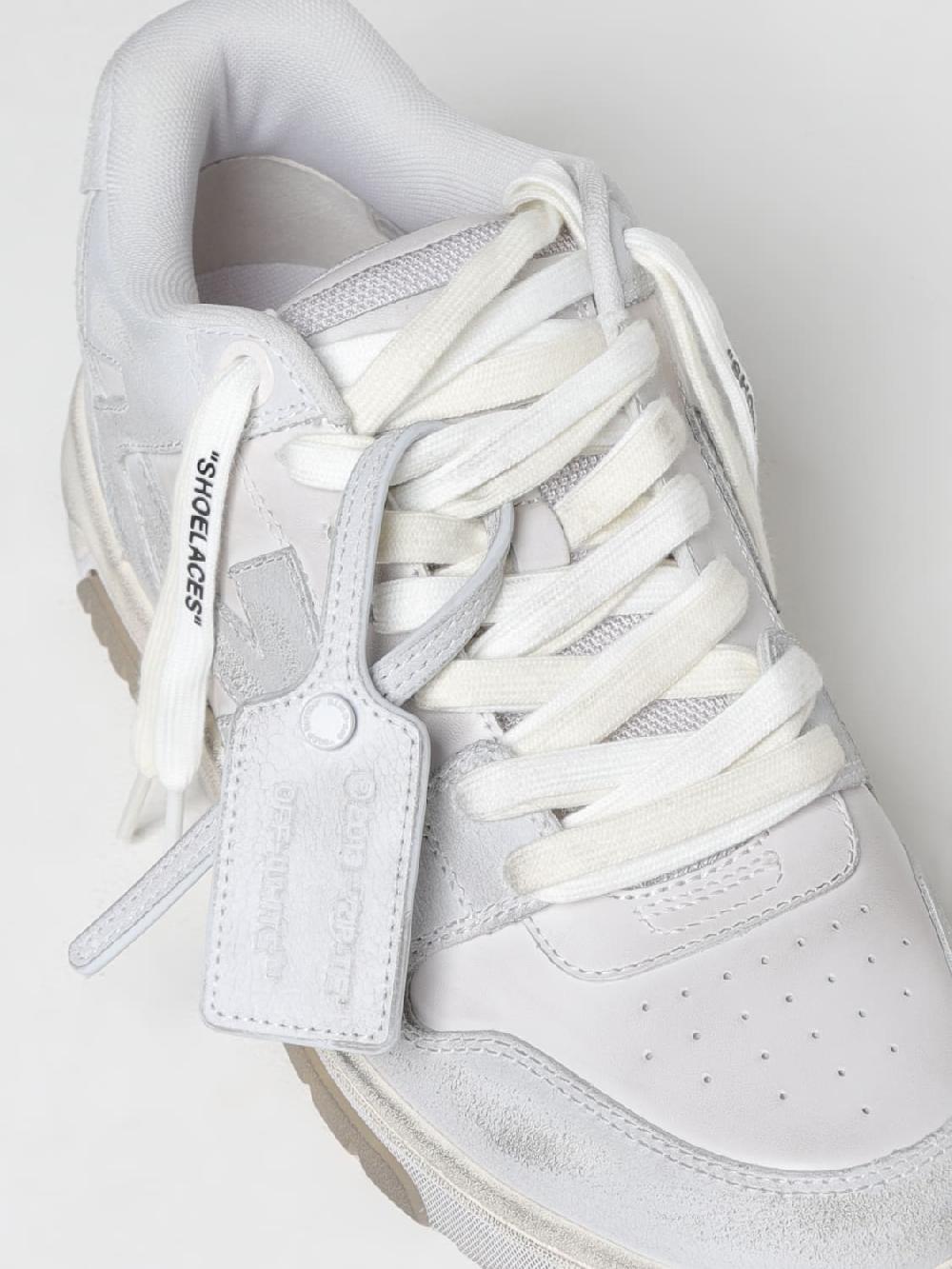 Giglio Sneakers Out Of Office Off-White in pelle used Vendite stagionali