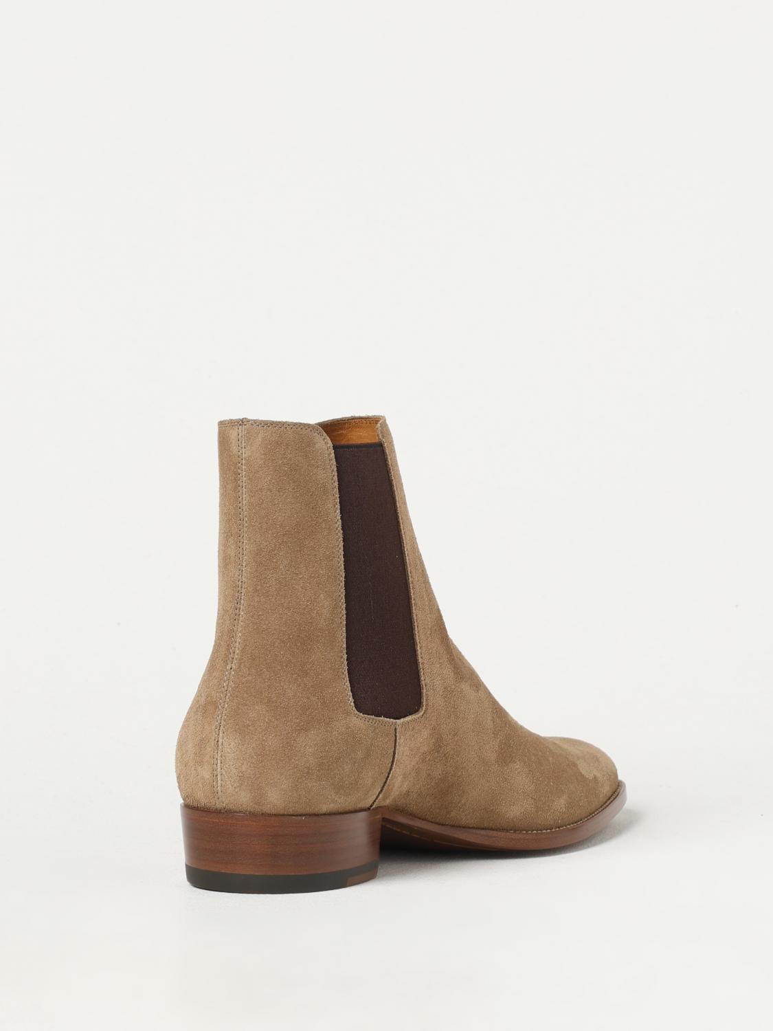Giglio Stivaletto Wyatt Saint Laurent in camoscio Comprane uno, ottenene uno gratis