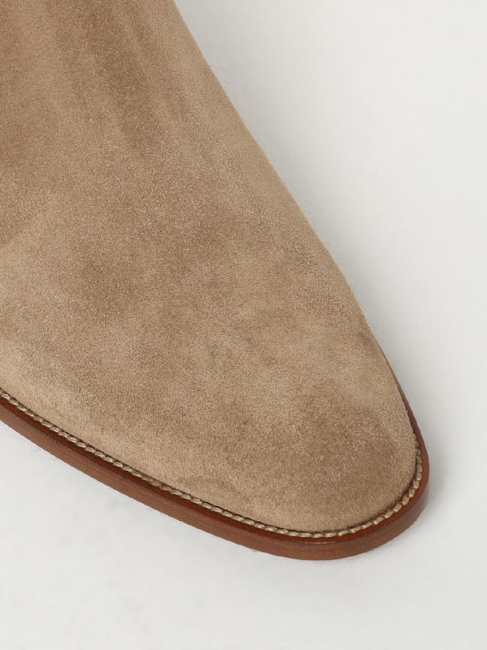 Giglio Stivaletto Wyatt Saint Laurent in camoscio Comprane uno, ottenene uno gratis