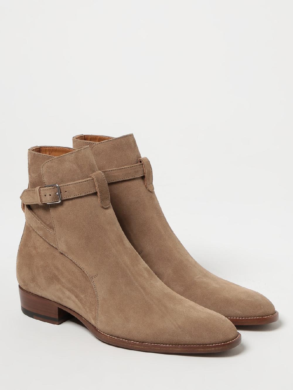 Giglio Strivaletto Wyatt Saint Laurent in camoscio Offerte speciali