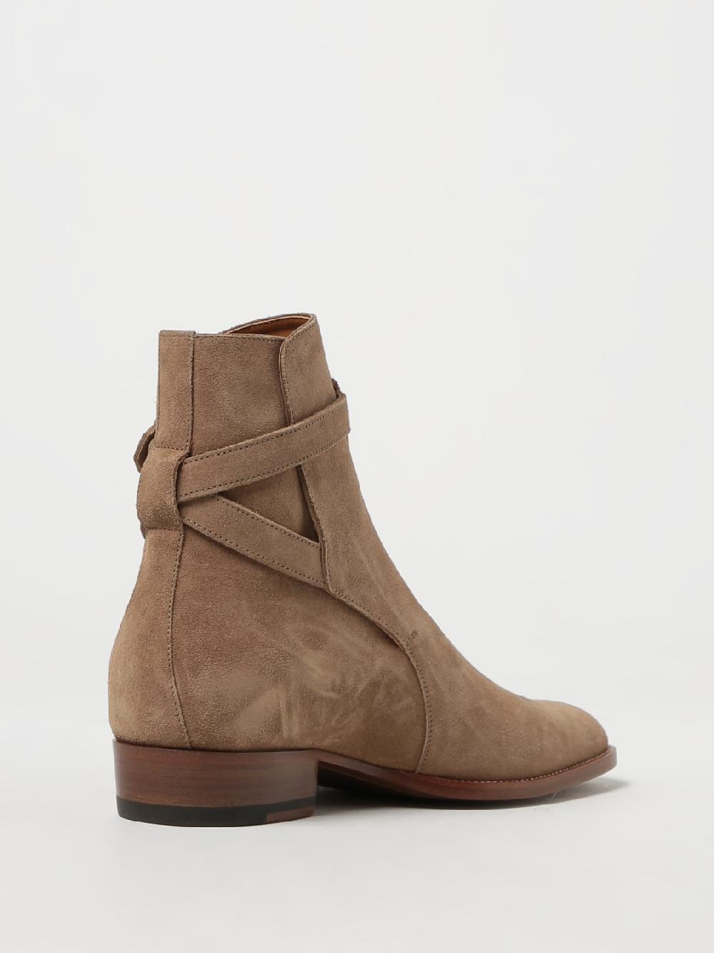 Giglio Strivaletto Wyatt Saint Laurent in camoscio Offerte speciali