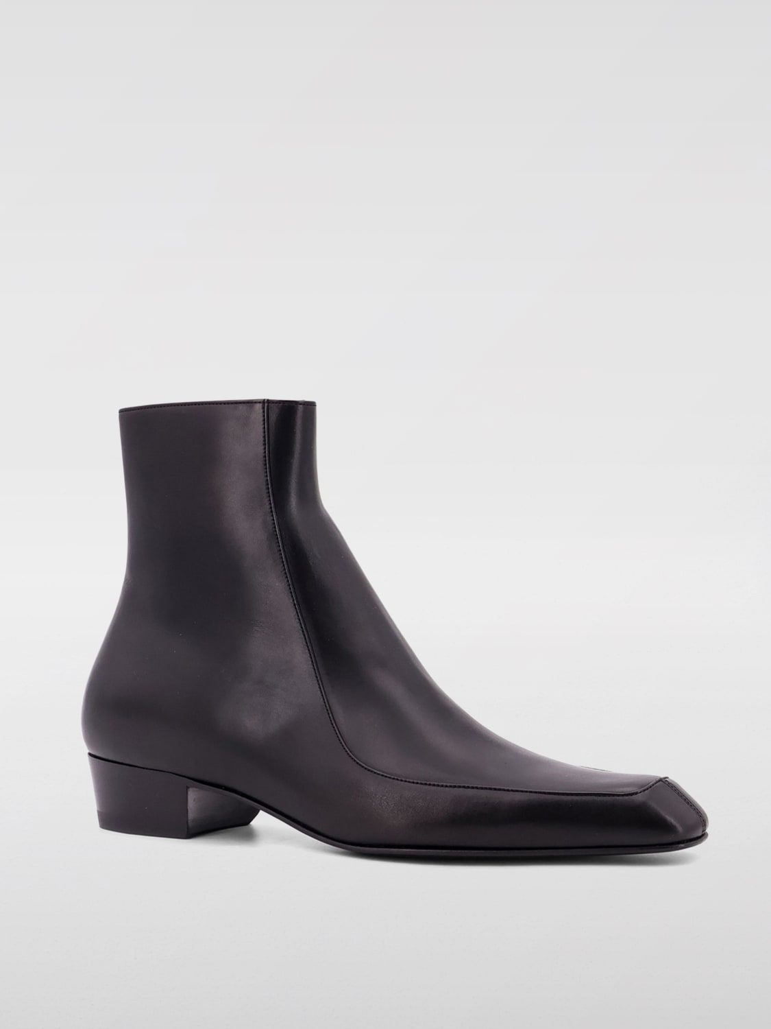 Giglio Stivaletto Augustin Saint Laurent in pelle Sconti VIP