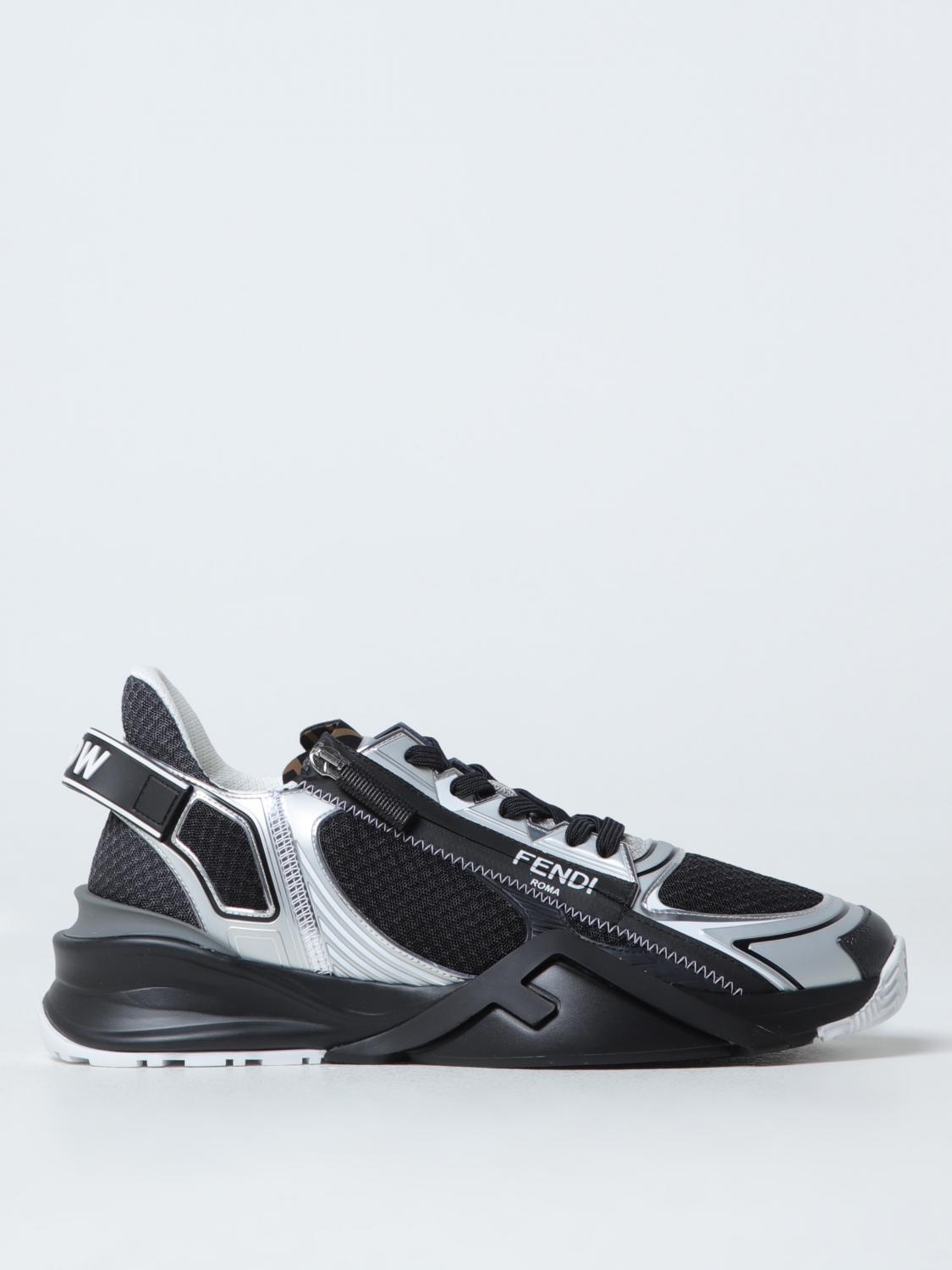 Giglio Sneakers Flow Fendi in mesh e pelle Ritorno libero