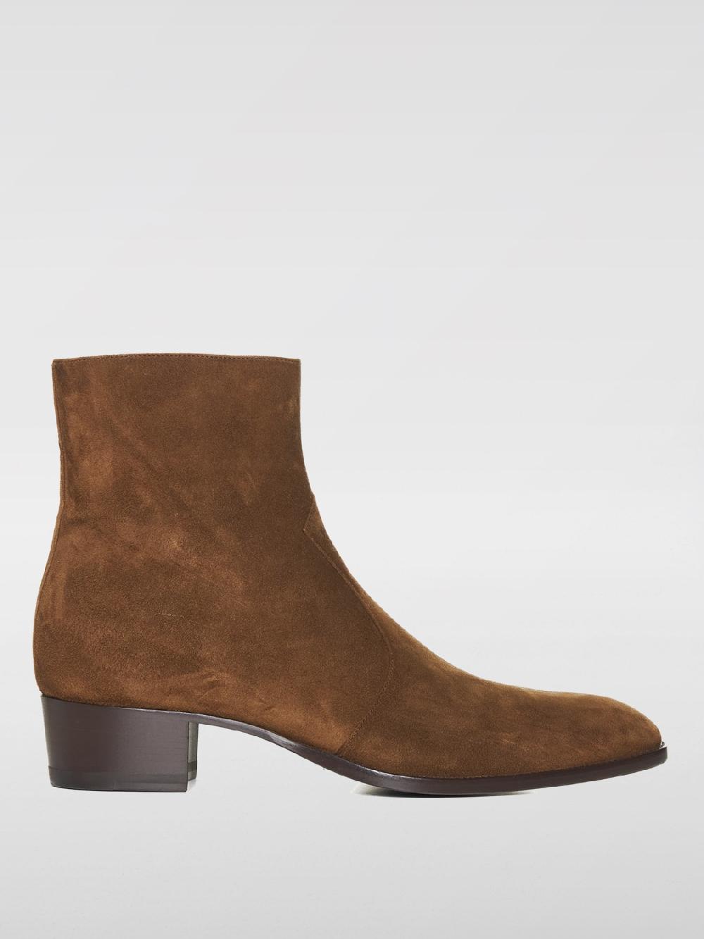 Giglio Stivaletto Wyatt Saint Laurent in camoscio Rilascio limitato