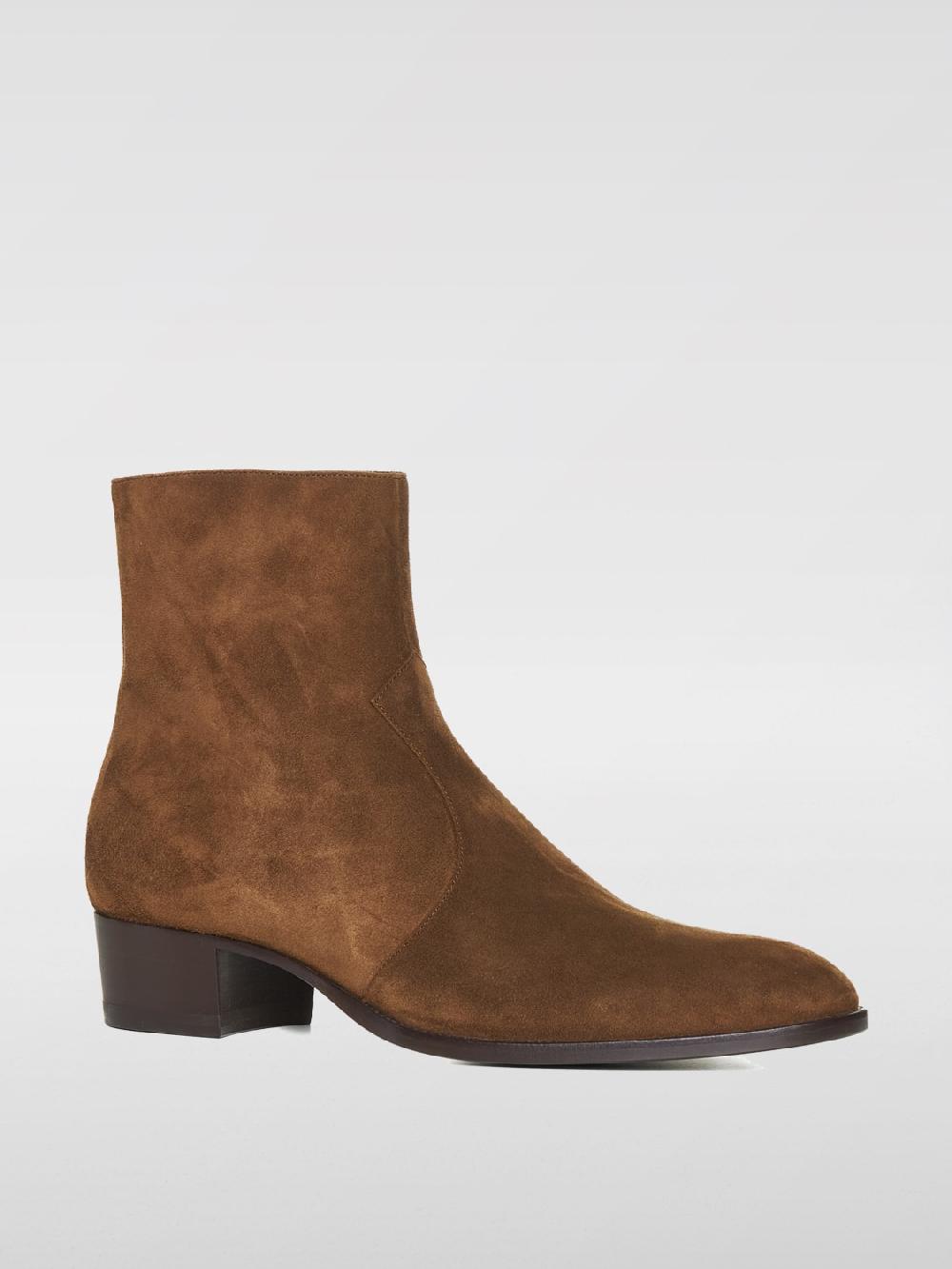 Giglio Stivaletto Wyatt Saint Laurent in camoscio Rilascio limitato
