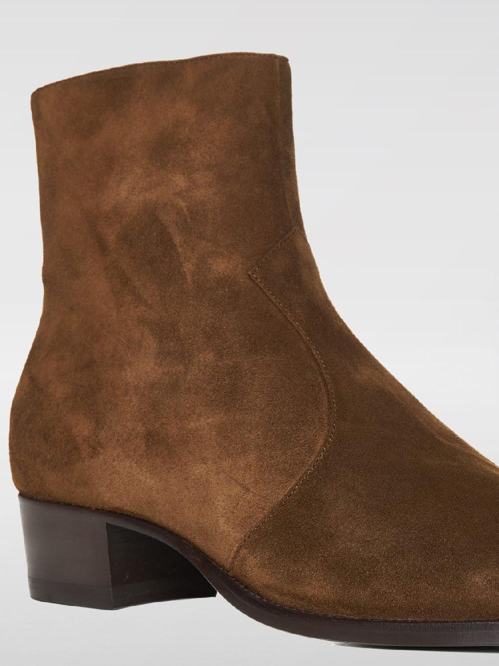 Giglio Stivaletto Wyatt Saint Laurent in camoscio Rilascio limitato
