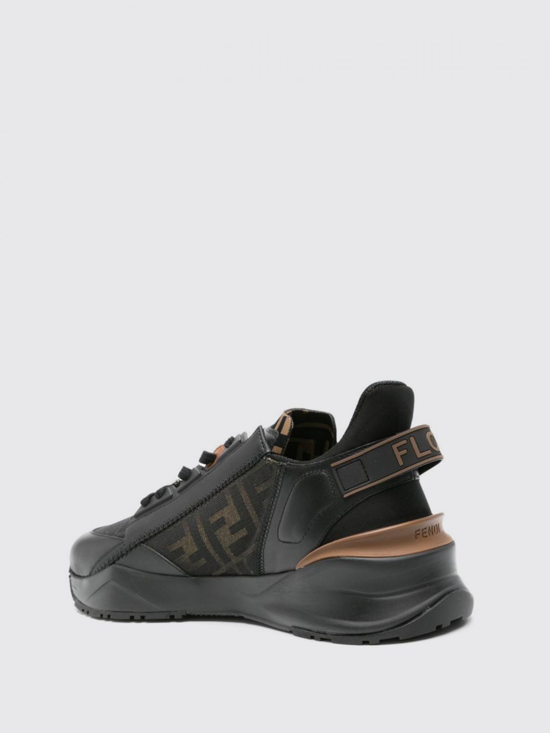 Giglio Sneakers Flow Fendi in tessuto FF e pelle Ultimo giorno