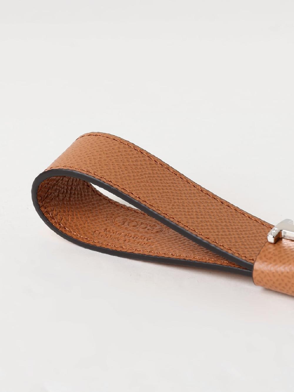 Giglio Portachiavi Timeless Tod's in pelle a grana Sostegno trimestrale