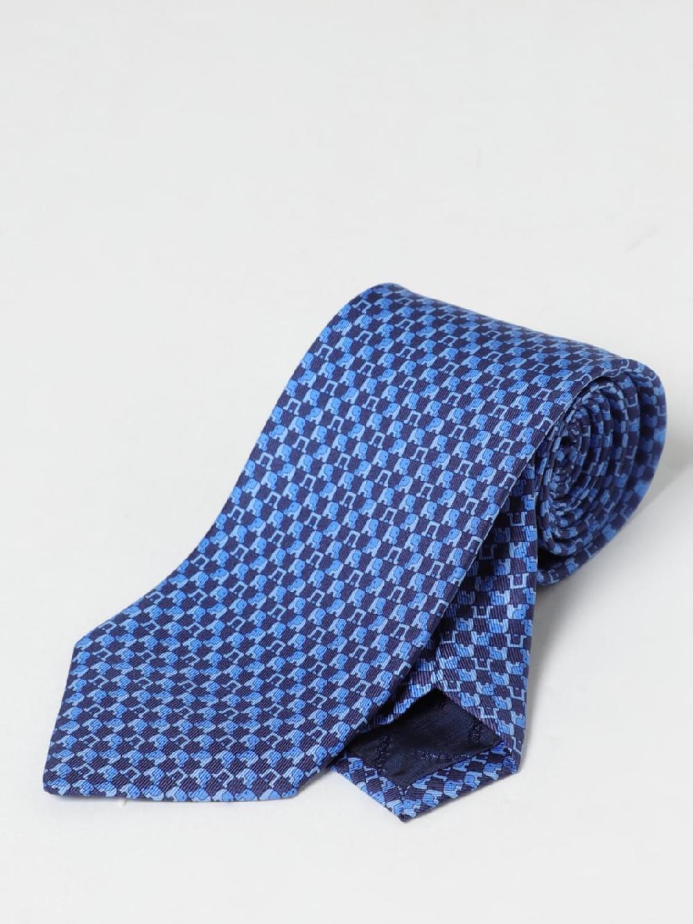 Giglio Cravatta Ferragamo in seta jacquard Sconti questo mese