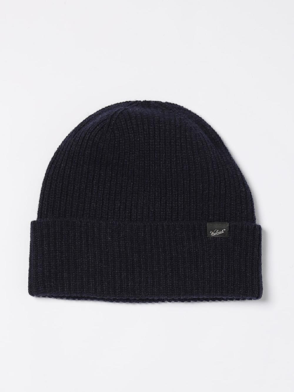 Giglio Cappello Woolrich in lana vergine a coste Promozione Limitata