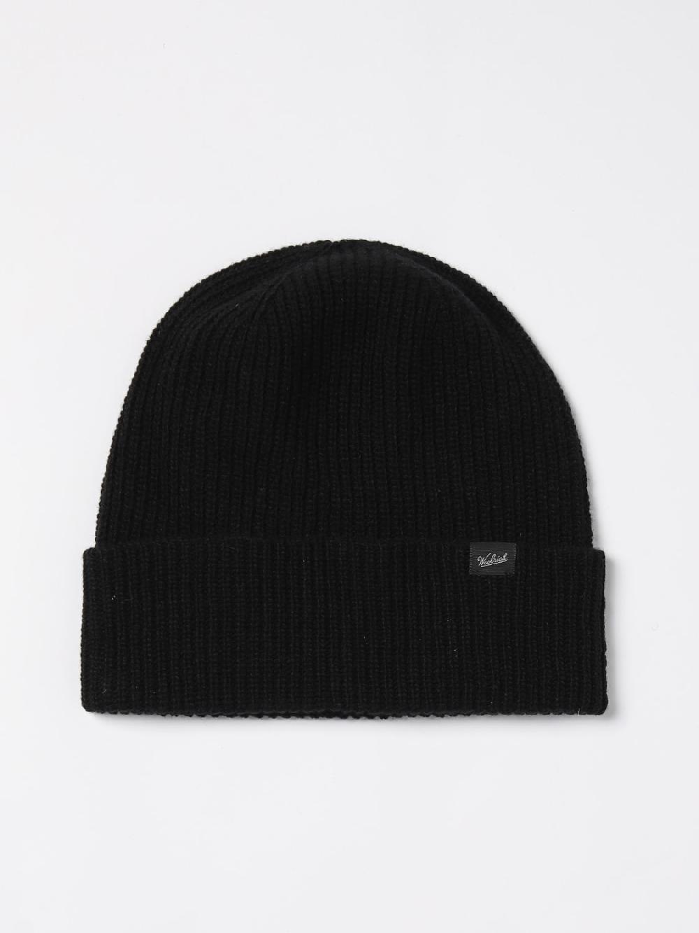 Giglio Cappello Woolrich in lana vergine a coste Shopping Online